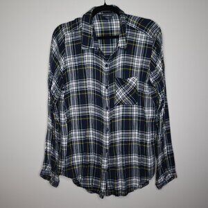Eddie Bauer Plaid Button Down Shirt, XL